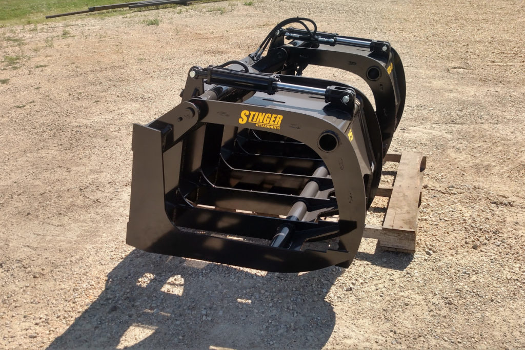 Skid Steer Root Grapple Attachment