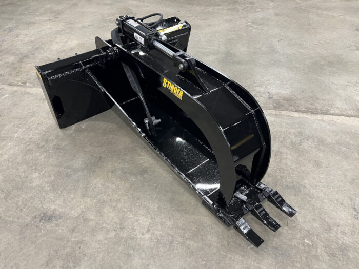 Skid Steer Stump Grapple from Stinger Attachments