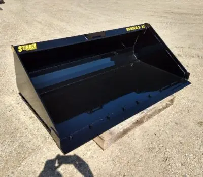 Material Bucket Attachment by Stinger Attachments