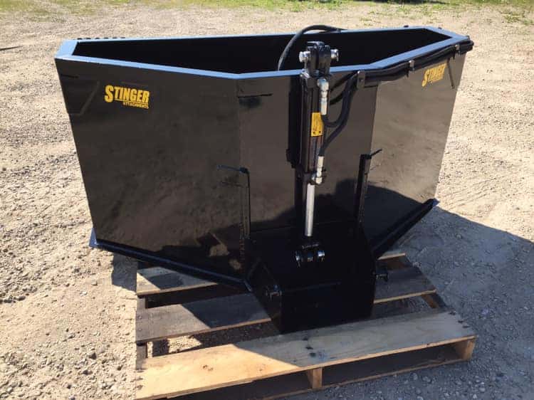 Customer Question: Why would I need a concrete skid steer bucket?