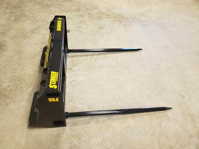 Skid Steer Bale Spears for Sale Stinger Attachments
