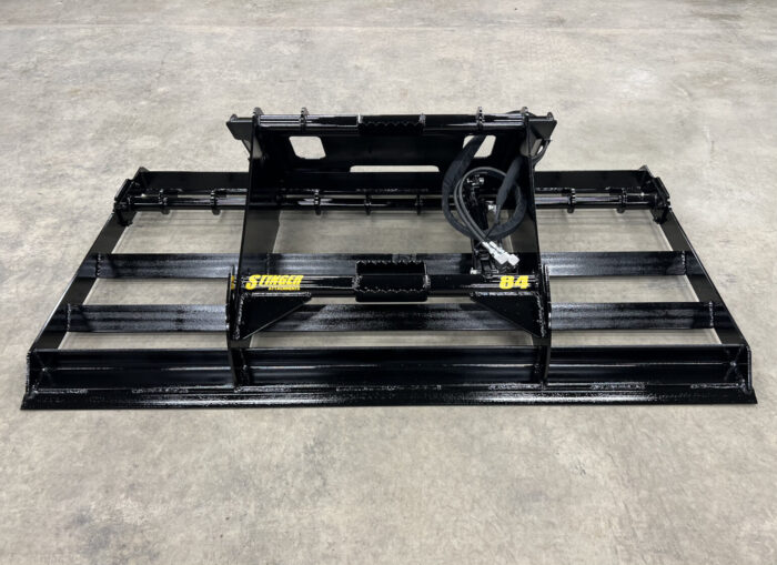 Front of Skid Steer Land Plane from Stinger Attachments