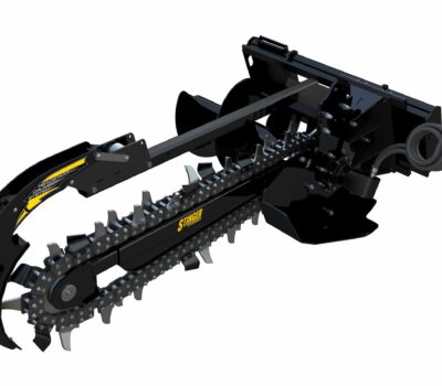 Bigfoot Trencher Attachment for a Skid Steer
