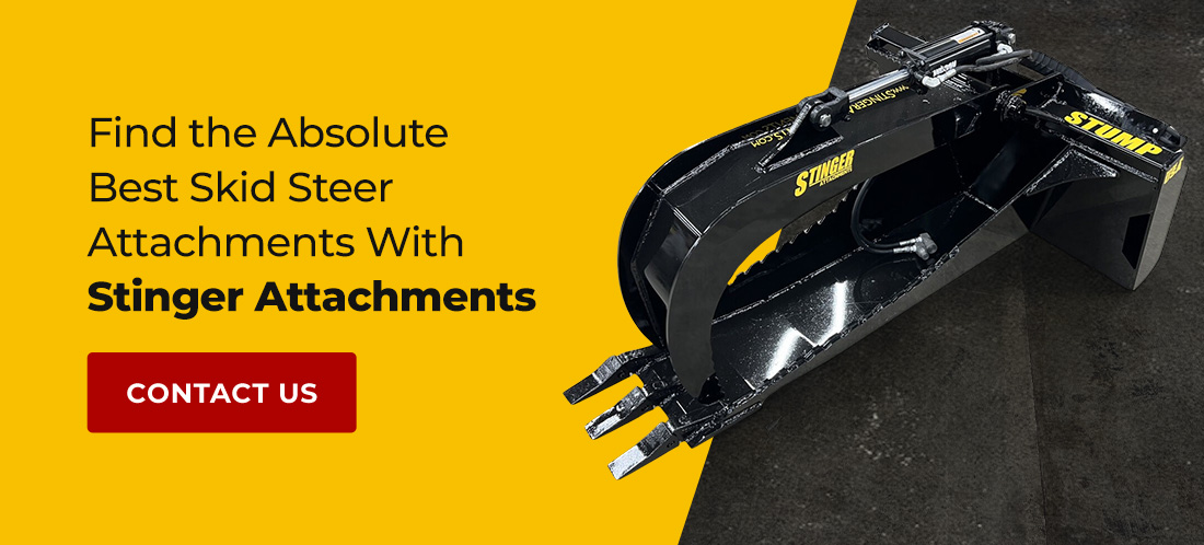 Find the Absolute Best Skid Steer Attachments With Stinger Attachments