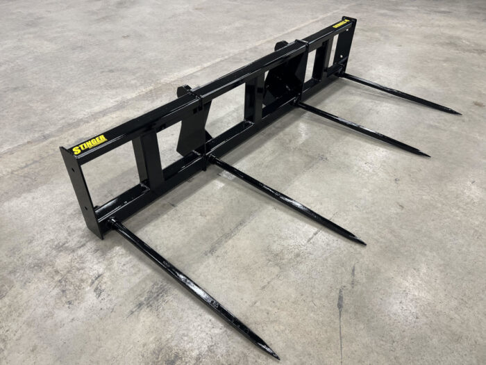 Bale Spear – Series 4 (BS4) Large Square Bale Mover from Stinger Attachments