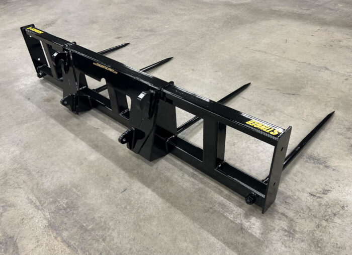 Bale Spear – Series 4 (BS4) Large Square Bale Mover from Stinger Attachments