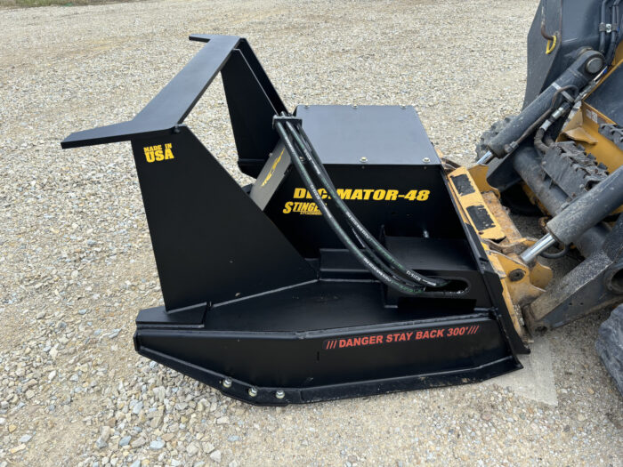 Skid Steer Disc Mulcher from Stinger Attachments