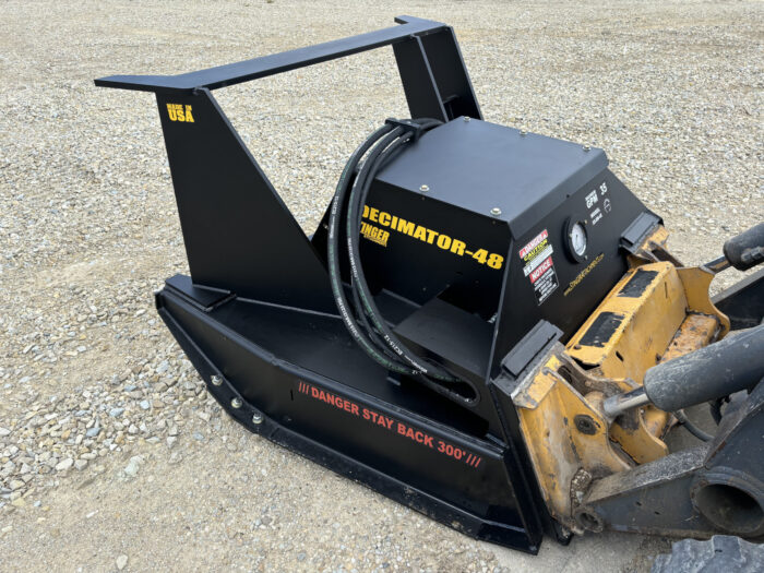 Skid Steer Disc Mulcher from Stinger Attachments