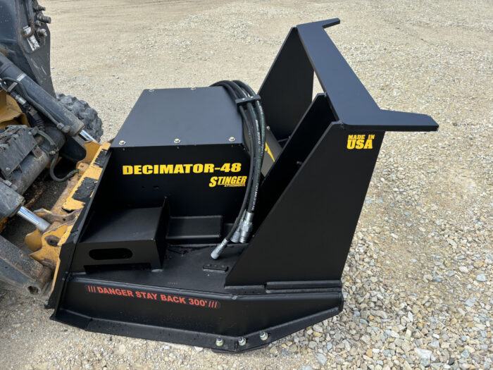 Skid Steer Disc Mulcher from Stinger Attachments