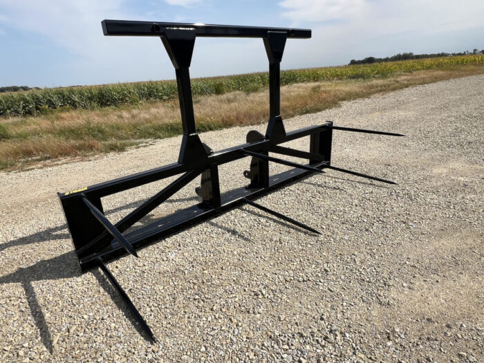 Wheel Loader Bale Spear – Series 5 (BS5-3) 3 Bale or (BS5-5) 5 Bale Large Round Bale Mover - Image 9