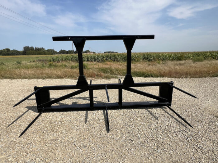 Skid Steer Bale Spear – Series 5 (BS5-3) 3 Bale or (BS5-5) 5 Bale Large Round Bale Mover - Image 7