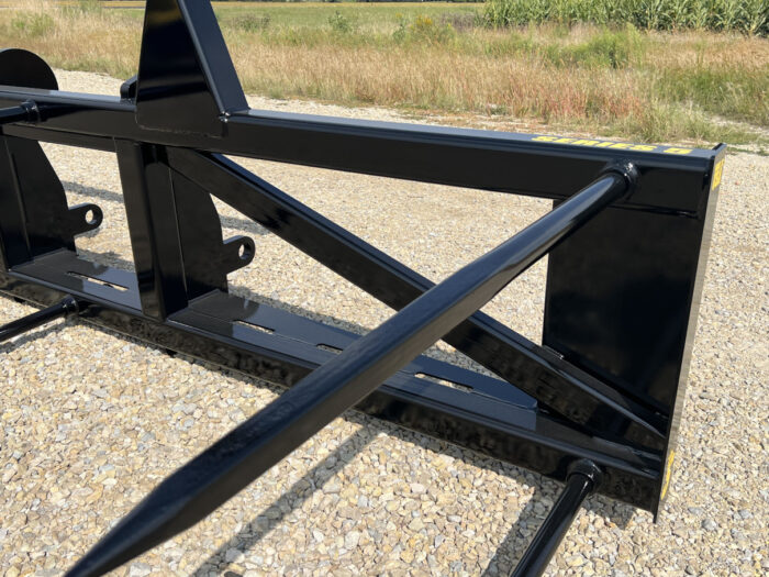 Wheel Loader Bale Spear – Series 5 (BS5-3) 3 Bale or (BS5-5) 5 Bale Large Round Bale Mover - Image 13