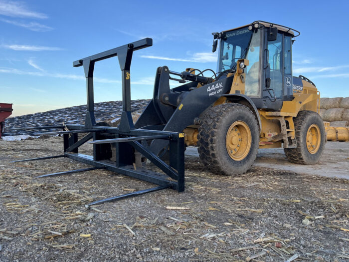 Wheel Loader Bale Spear – Series 5 (BS5-3) 3 Bale or (BS5-5) 5 Bale Large Round Bale Mover - Image 22