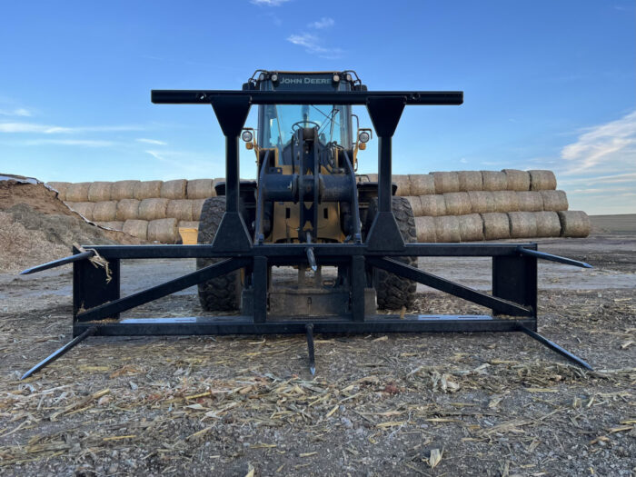 Tractor Bale Spear – Series 5 (BS5-3) 3 Bale or (BS5-5) 5 Bale Large Round Bale Mover - Image 11