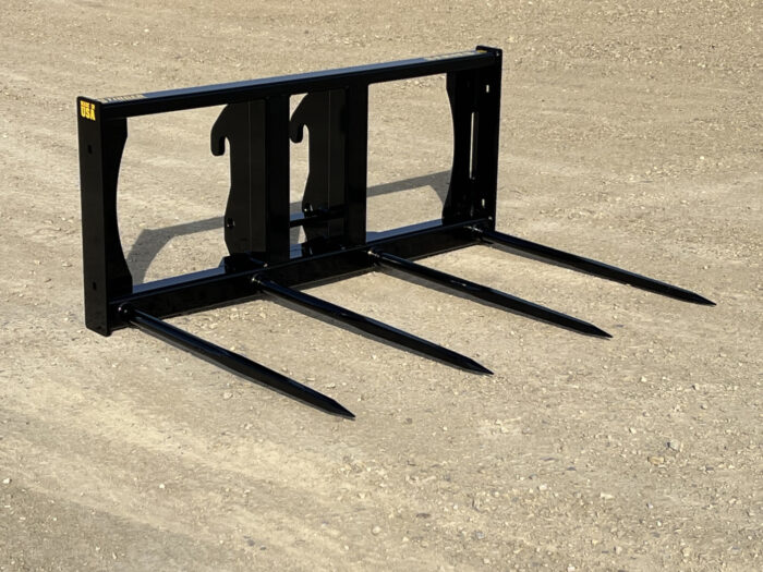 Wheel Loader Bale Spear – Series 4 (BS4) Large Square Bale Mover