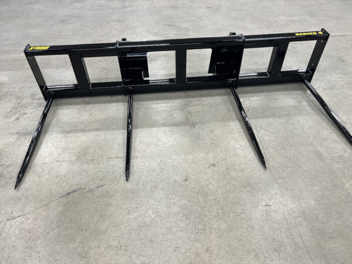 Wheel Loader Bale Spear – Series 4 (BS4) Double Large Round Bale Mover - Image 2