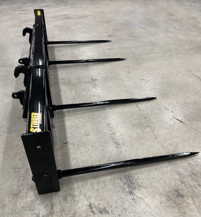 Wheel Loader Bale Spear – Series 4 (BS4) Double Large Round Bale Mover - Image 4