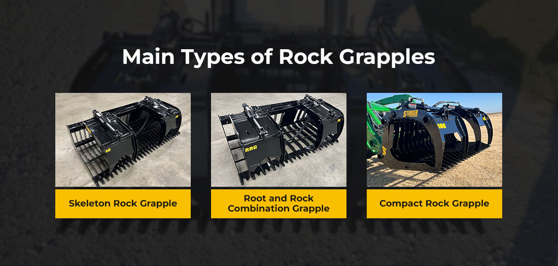 Main Types of Rock Grapples