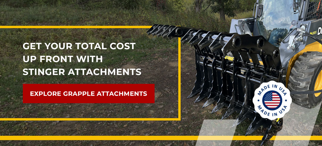 Get Your Total Cost Up Front With Stinger Attachments